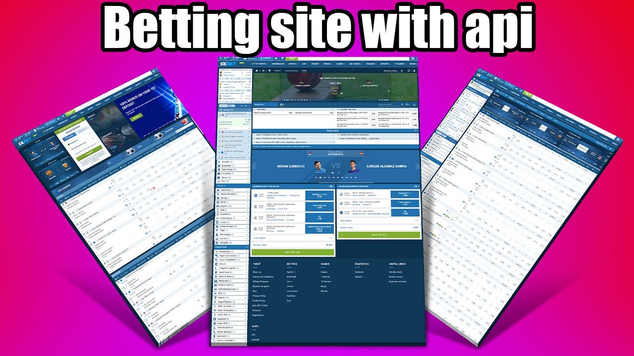 Professional Betting Website Source Code with Full API Support